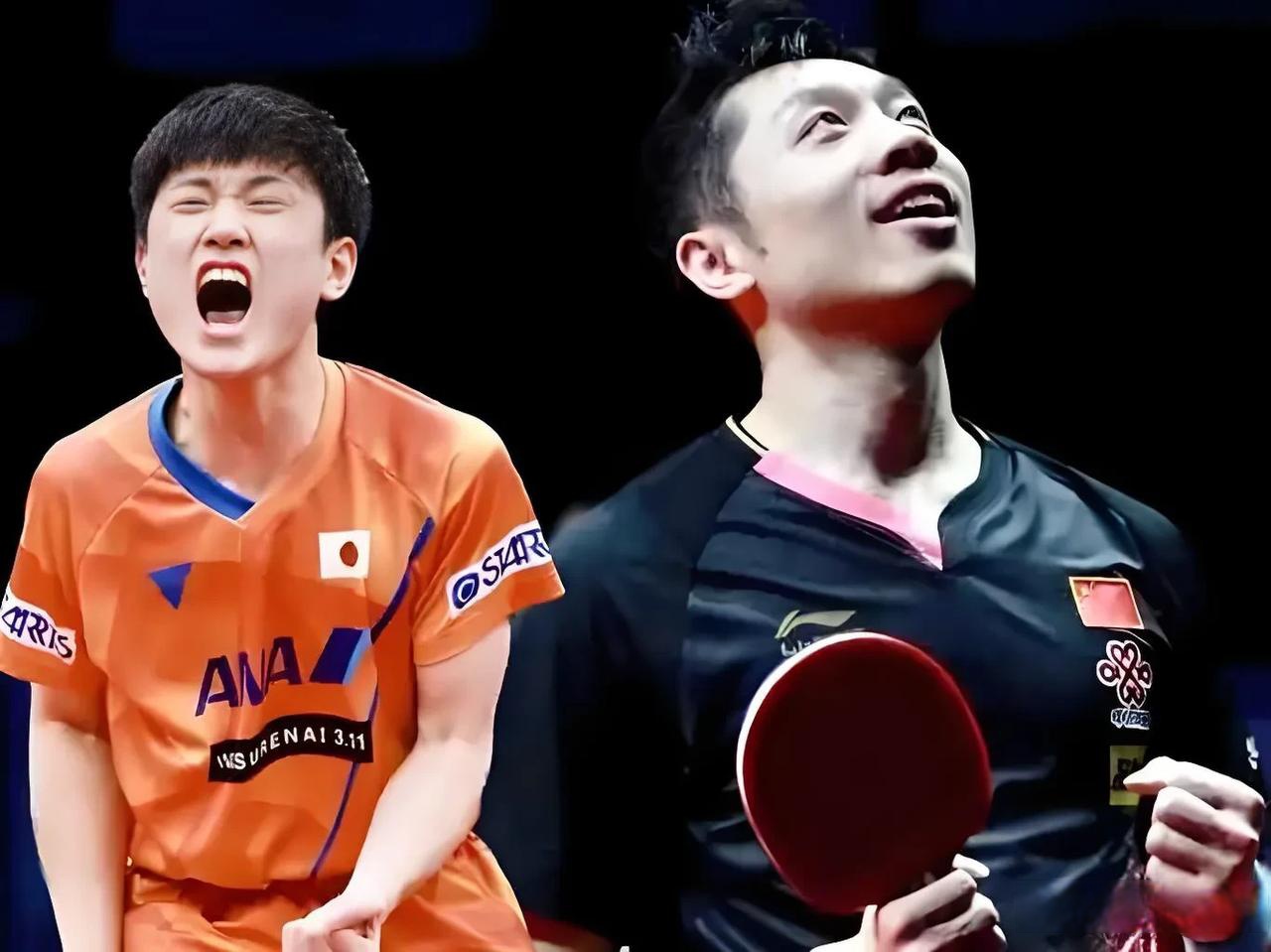 法国乒乓球队逆转日本乒乓球队，许昕关键制胜
