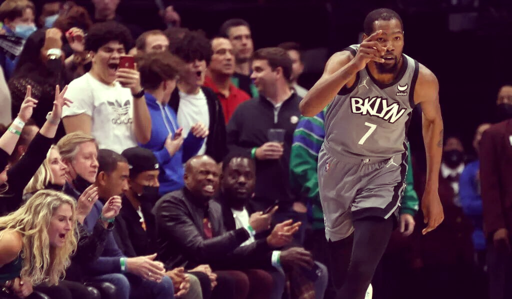 猛龙碾压篮网，杜兰特关键制胜